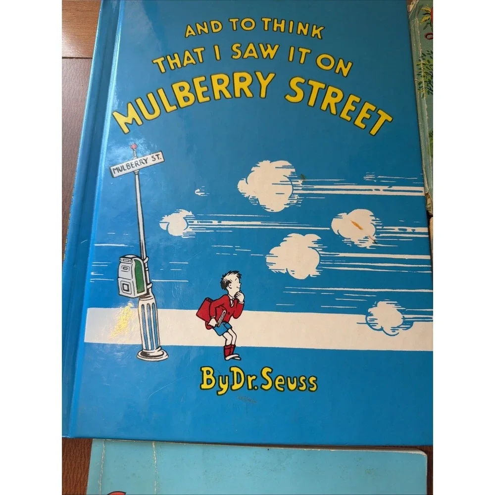Lot Vtg Children's Books Classics‎ 1950's-70's Dr Suess Clifford Curious George